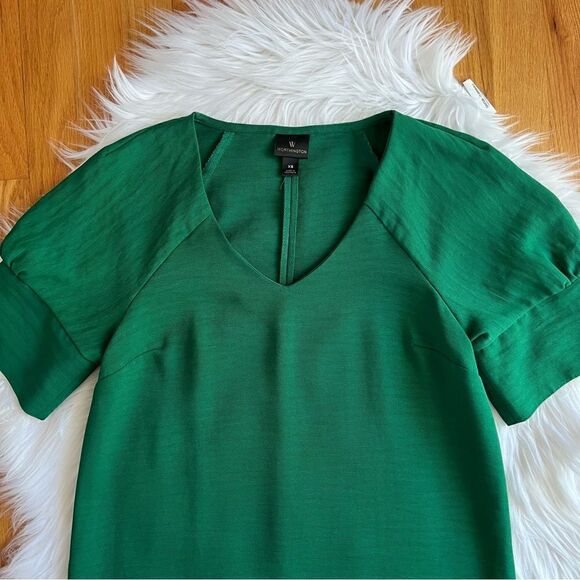 Women’s Worthington Kelly Green Dress Size XS - Picture 2 of 4